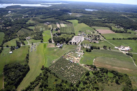 Aerial photography, Bird's-eye view, Natural landscape, Residential area, Land lot, Photography, Suburb, Landscape, Urban design, Rural area, 