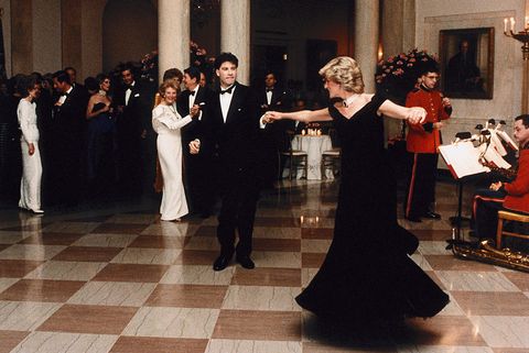 Princess Diana Dancing with John Travolta