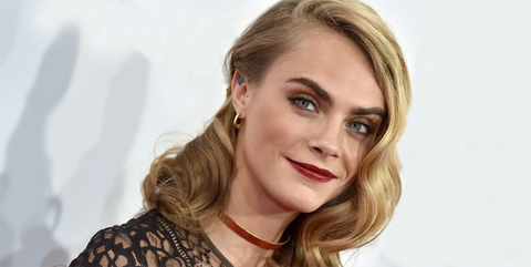 Cara Delevingne Shows Off Her New Icy Platinum Hair