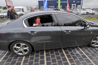 Inauguration Of The First Solar Road in France - Tourouvre Au Perche, Orne