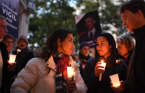 Photos of Anti-Trump Protests Around the World