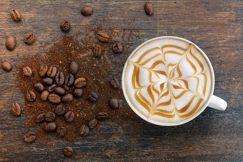 Latte, Caffeine, Caffè macchiato, Cup, Coffee cup, Single-origin coffee, Coffee milk, Mocaccino, Drink, White coffee, 