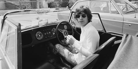 Mick Jagger In France