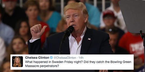The 25 Funniest Tweets About Trump's #SwedenIncident