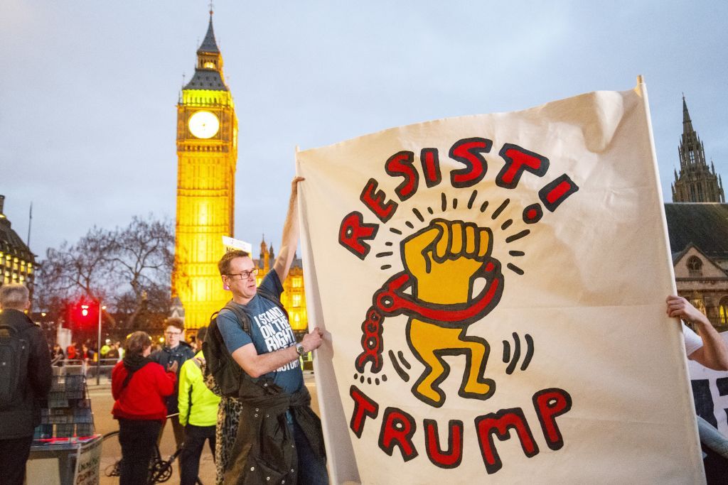 35 Powerful Photos From Not My President's Day Protests Around The World