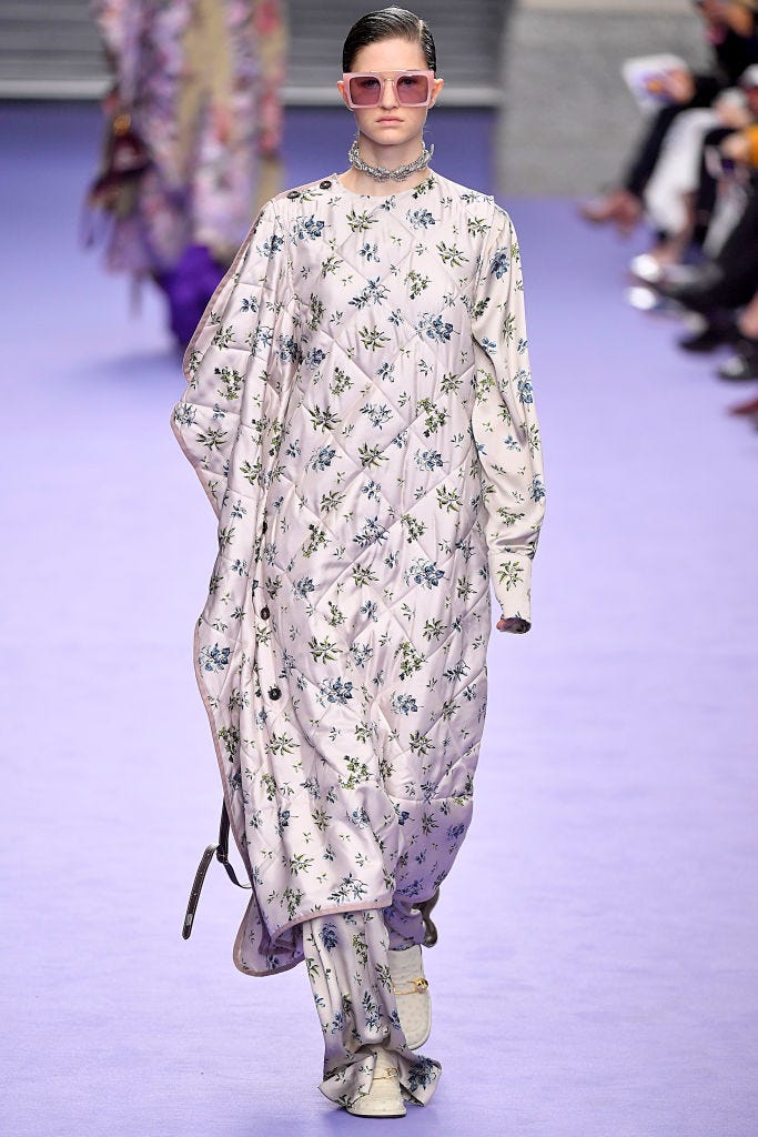 Duvet Ponchos Might Just Be the Most Comfortable Couture Ever