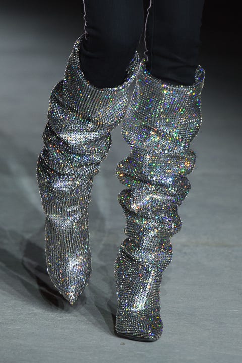 Could YSL's flouro shoes be as popular as its rhinestone boots?