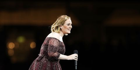 Adele on stage