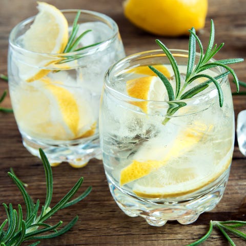 gin tonic cocktail