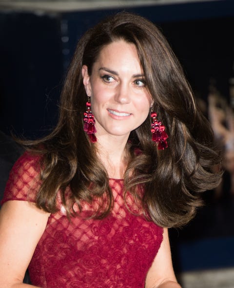 Duchess of Cambridge wearing Kate Spade earrings