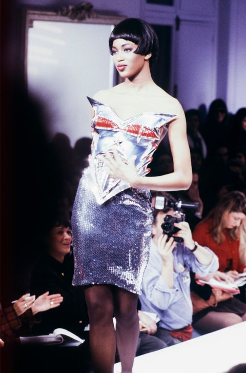 models and celebrities wearing thierry mugler