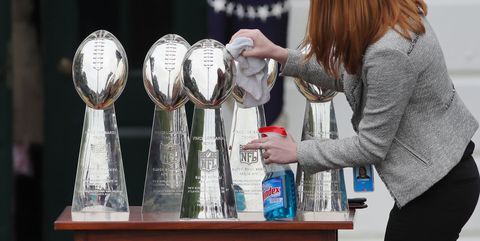 Super Bowl trophies