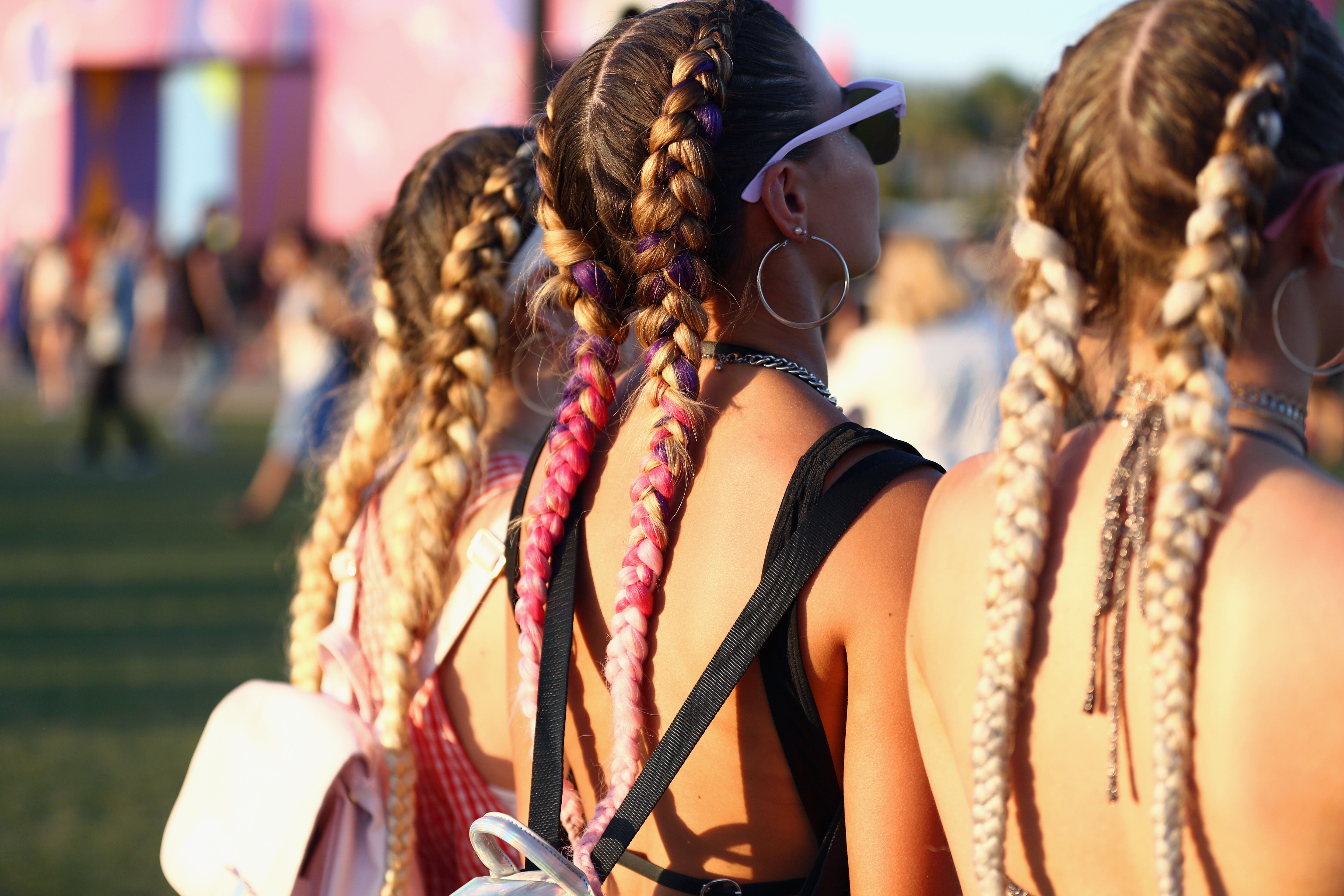 16 peinados para irse de festival