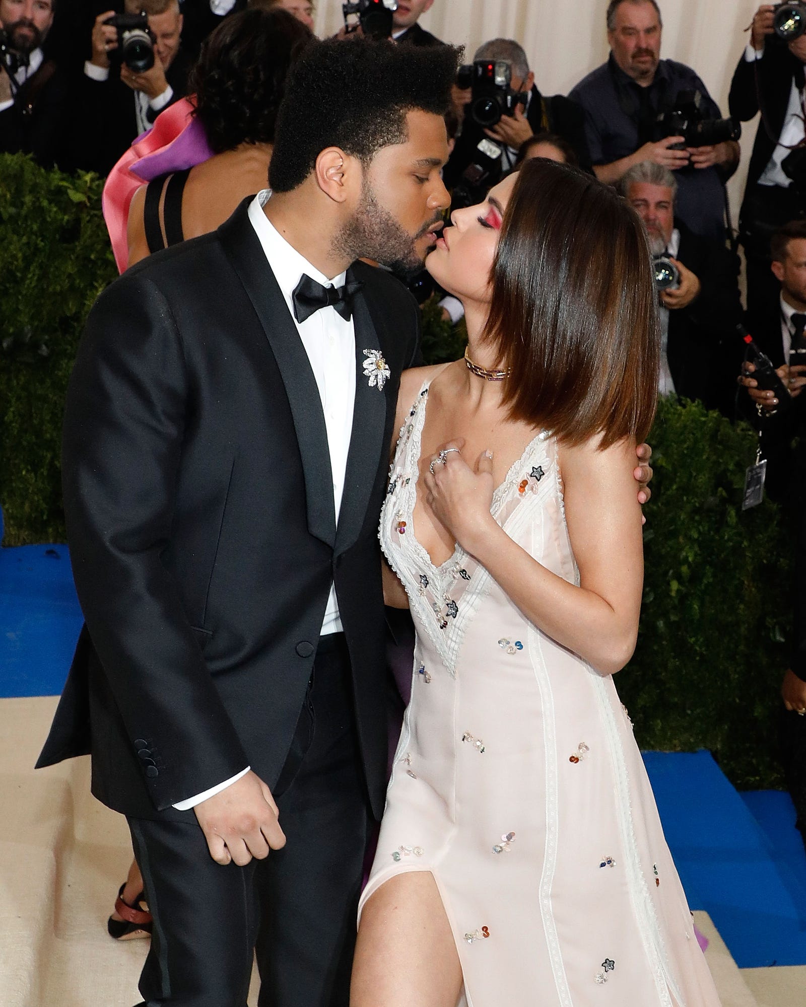 The Weeknd and Selena Gomez 