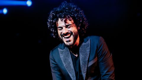 milan, italy   may 05 italian singer songwriter francesco renga performs on stage on may 5, 2017 in milan, italy photo by sergione infusocorbis via getty images