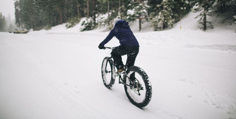 Image result for cycling in the snow pictures