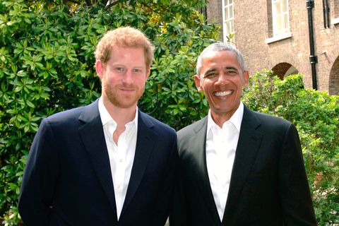 Prince Harry And Barack Obama