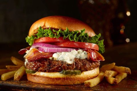 Burger With Blue Cheese