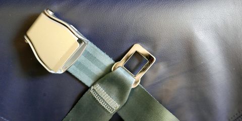 seatbelt, plane seat