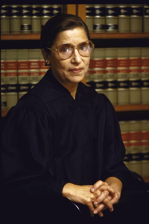united states   september 01  judge ruth bader ginsburg in her chambers, us courthouse  photo by terry ashethe life images collection via getty imagesgetty images