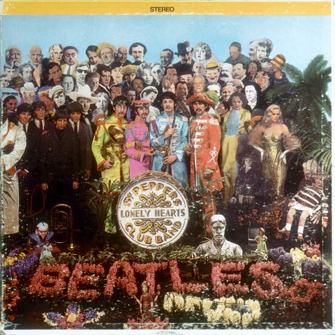 Album Cover For "Sergeant Pepper's Lonely Hearts Club Band" Album Cover For "Sergeant Pepper's Lonely Hearts Club Band"