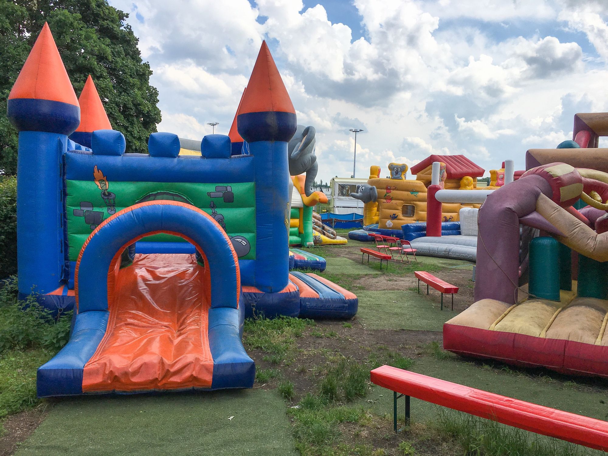 adult jumping castle hire