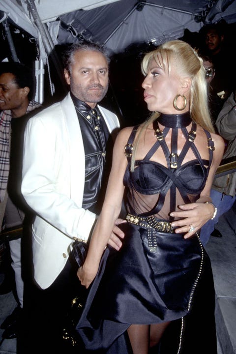Versace Fall/Winter 2019 '90s Bondage Dress - Versace Revived its