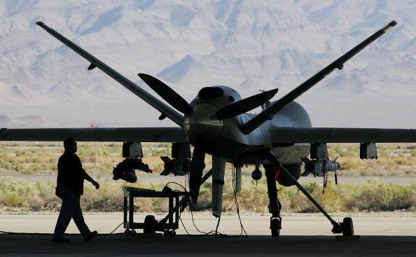 reaper drone nevada