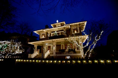 How To Hang Outdoor String Lights Put Up Spike Maffordgetty Images Lights