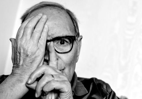 italian composer ennio morricone poses during an interview in rome on july 3, 2017 photo by tiziana fabi  afp photo by tiziana fabiafp via getty images
