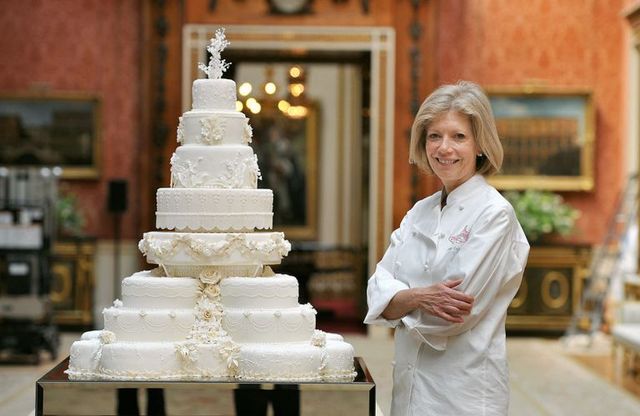 Gâteau de mariage royal