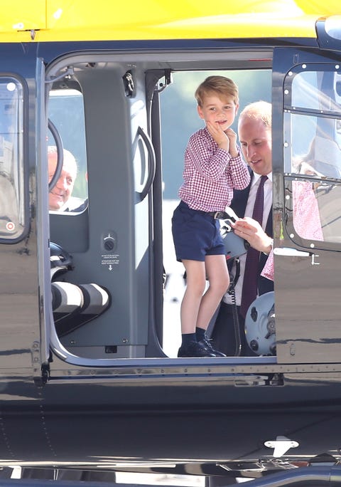 Toddler Prince William Looks Just Like Prince George -- Helicopter Meme