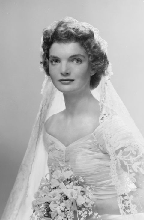 Jackie Kennedy Wedding Portrait