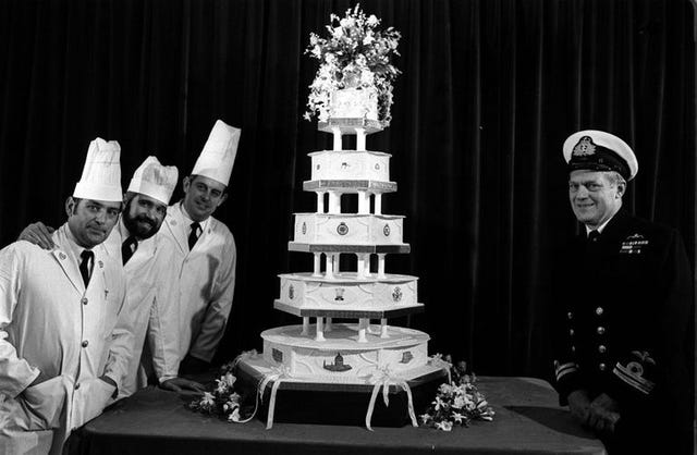 Gâteau de mariage royal