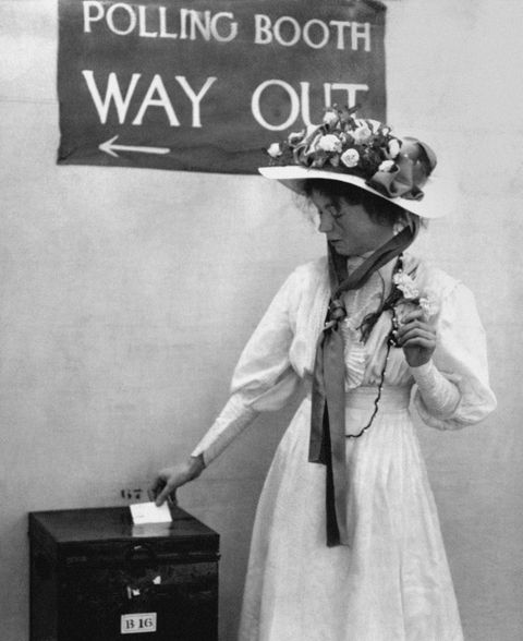 British Politics - The Suffragettes - London - 1918