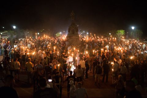 The 'Unite the Right' rally in Charlottesville