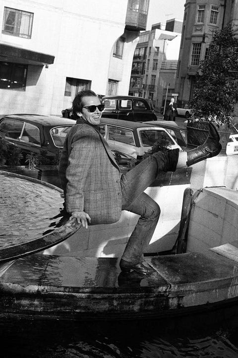 Photos of Jack Nicholson in the 1970s - The Shining, Chinatown, Behind