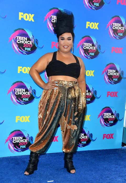 Patrick Starrr's Gold Harem Pants Have More Sequins Than
