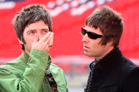 Rare Photos of Oasis's Liam and Noel Gallagher - Liam and Noel ...