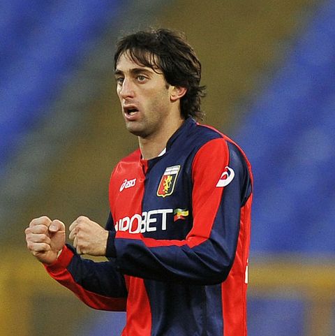 Genoa's Argentine forward Diego Alberto