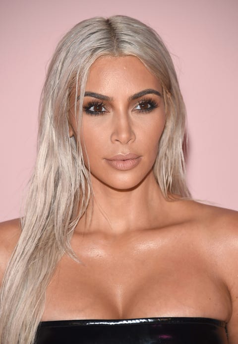 Kim Kardashian Just Dyed Her Hair Platinum Blonde Again Image