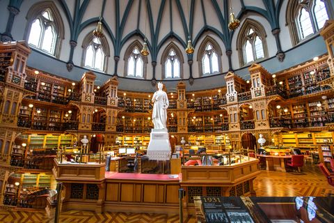 Parliamentary Library in Ottawa, Ontario