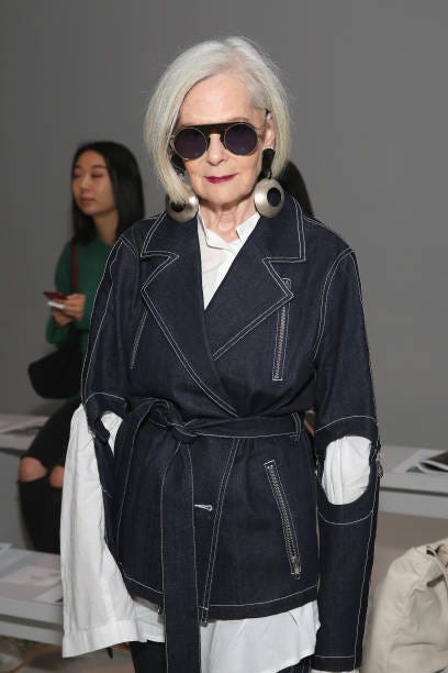 new york, ny september 11 lyn slater of accidental icon attends yajun fashion show during new york fashion week the shows at gallery 3, skylight clarkson sq on september 11, 2017 in new york city photo by mireya aciertogetty images for nyfw the shows
