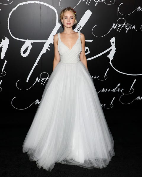 Jennifer Lawrence Looks Like A Real Life Fairy Princess At The Mother Premier