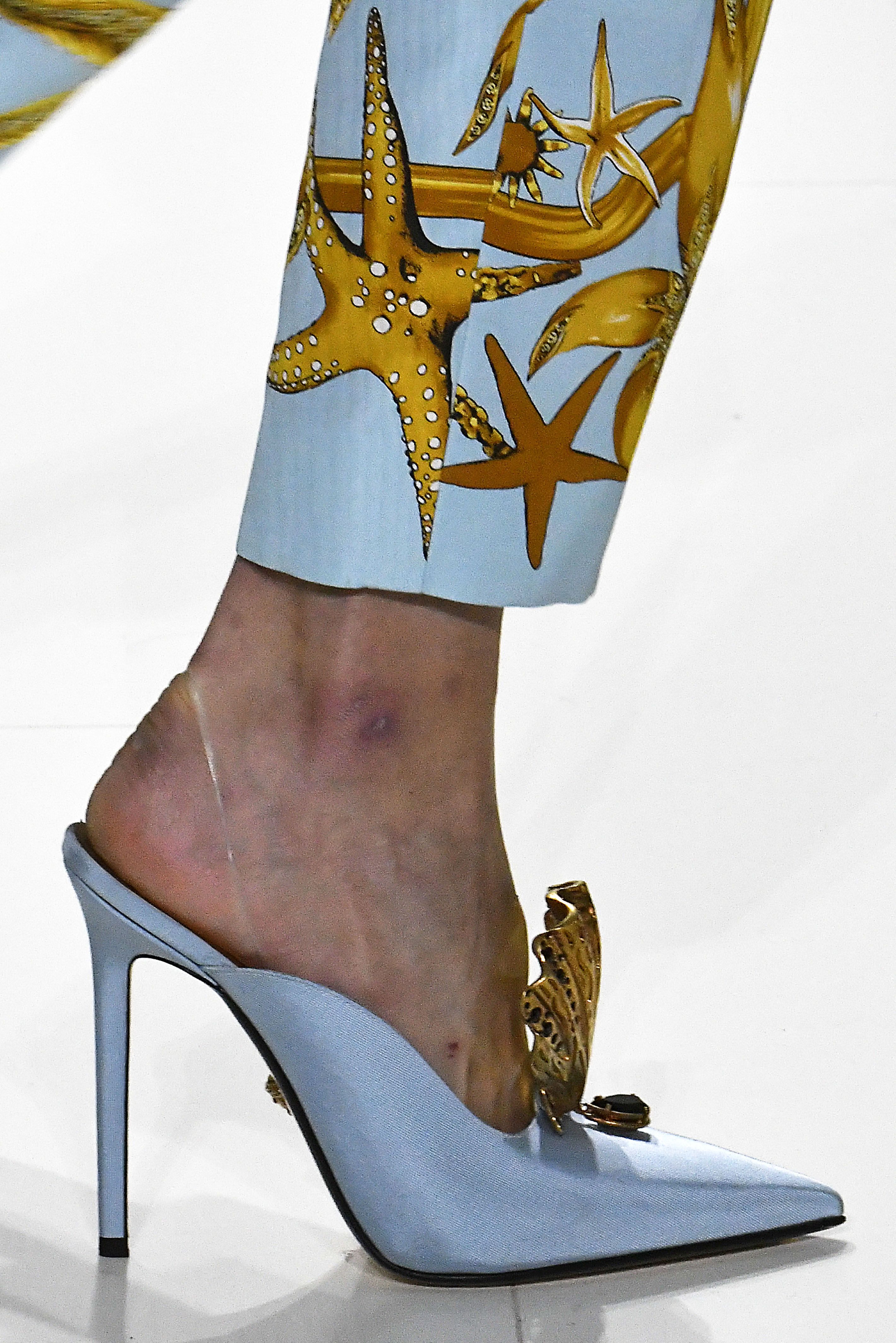 versace starfish shoes