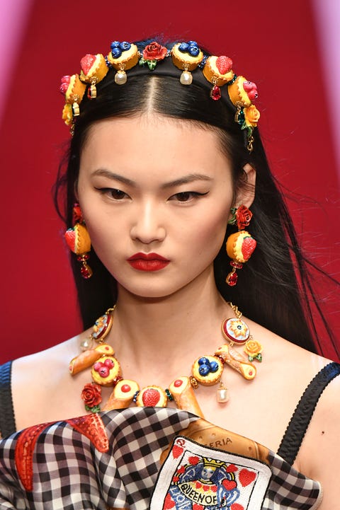 Dolce & Gabbana's Milan Runway Is Literally Delicious