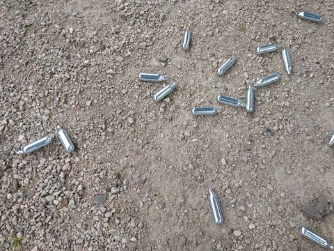 Empty Nitrous Oxide Canisters