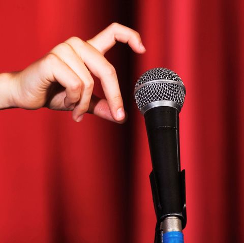 Microphone, Microphone stand, Audio equipment, Electronic device, Technology, Hand, Finger, Audio accessory, Nail, Singing, 