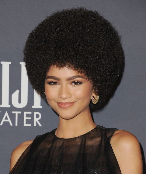 Zendaya Wore an Afro On the Red Carpet to Honor Her Aunts