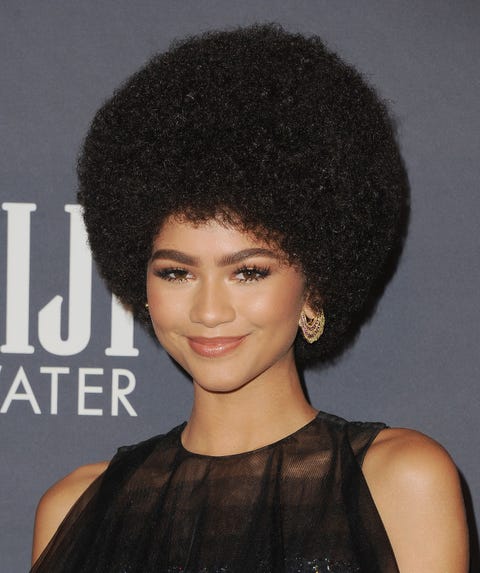 Zendaya Wore an Afro On the Red Carpet to Honor Her Aunts